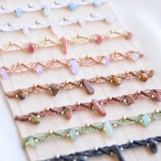 Bracciali con pietre dure