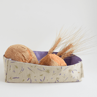 Cestino in tessuto Lavanda